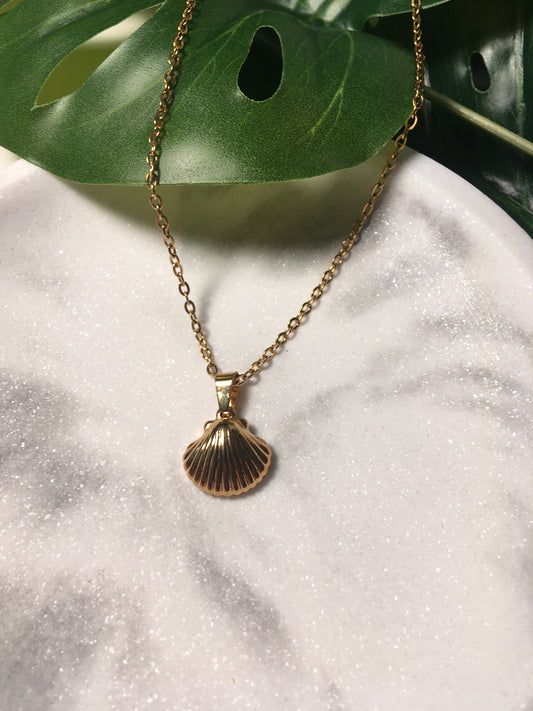 Shell | Collier en acier inoxydable