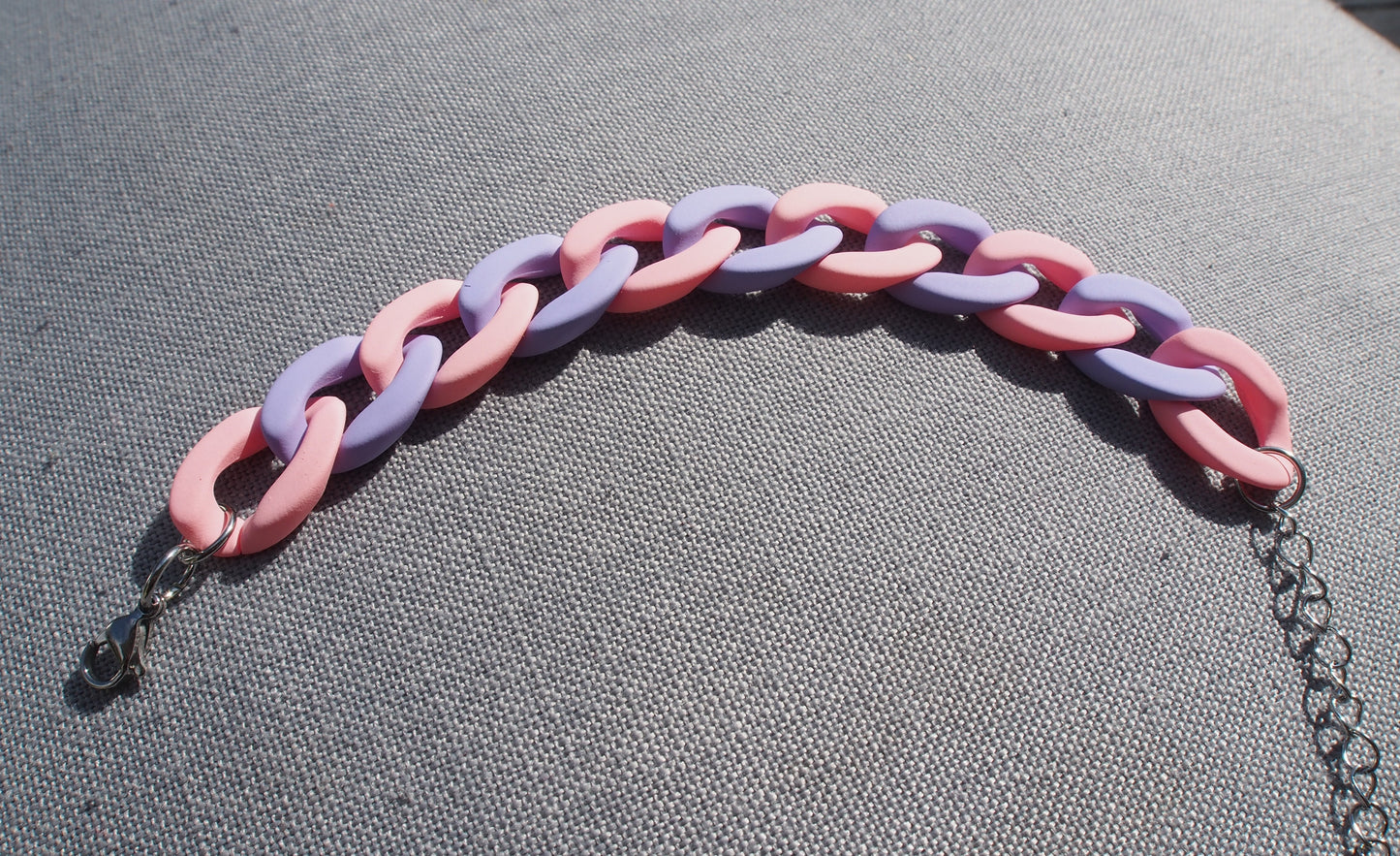 Couleur multiple | Bracelet en acrylique