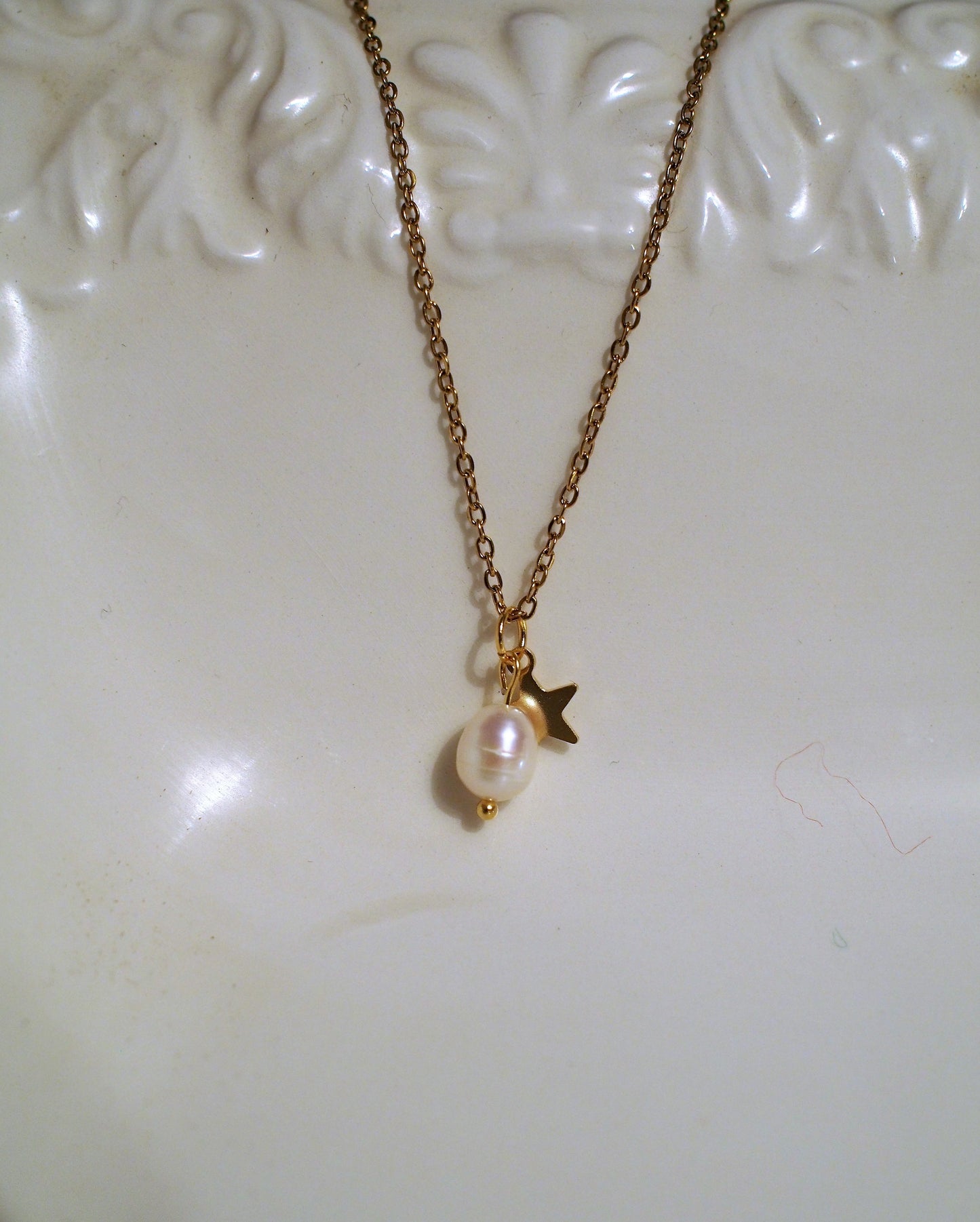 Collier Star and Pearl