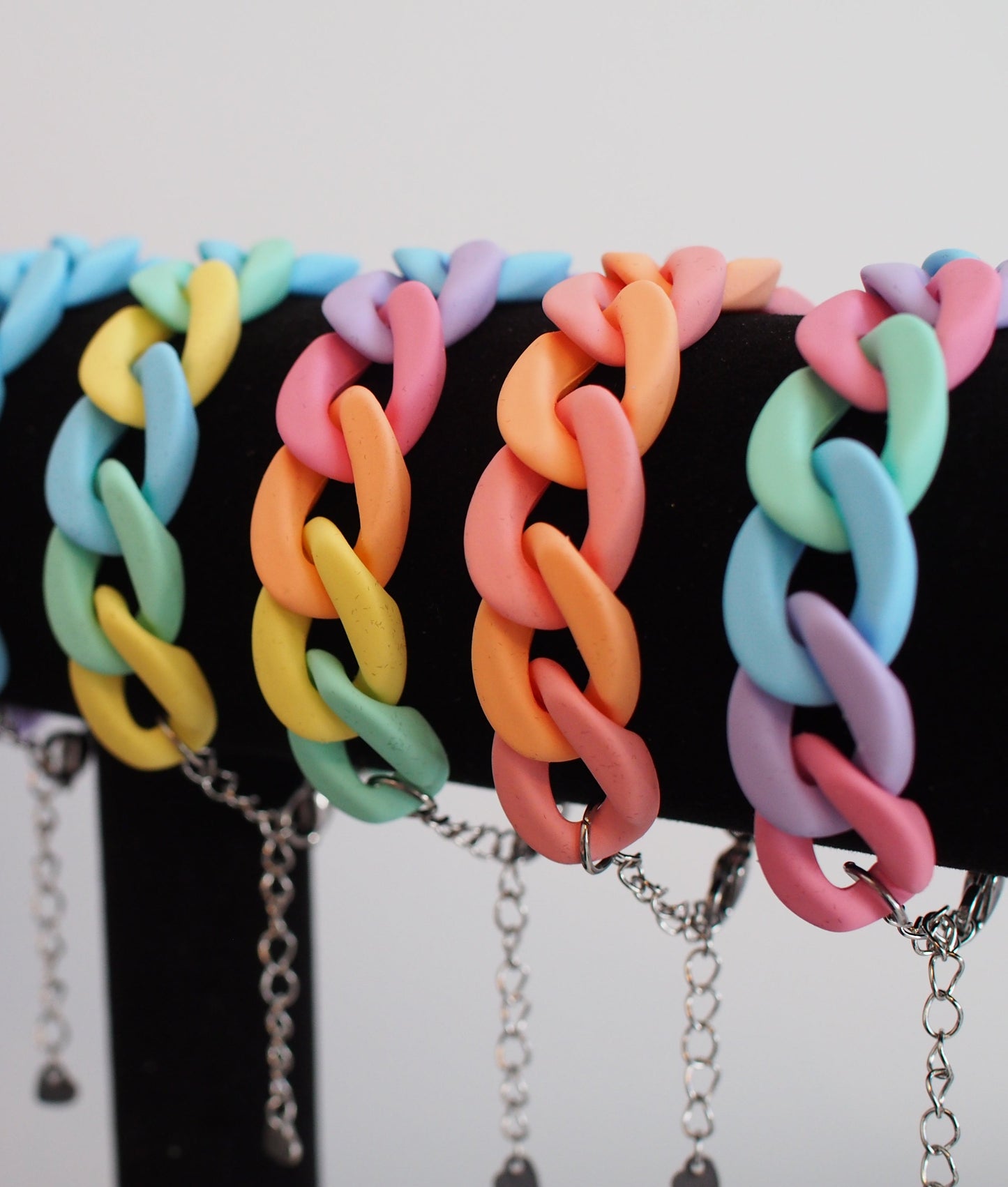 Couleur multiple | Bracelet en acrylique