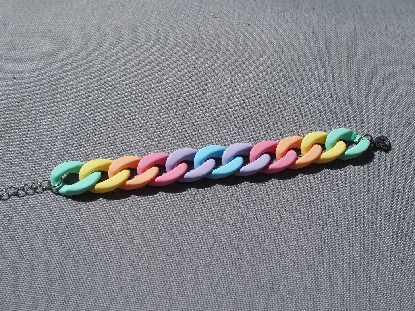 Couleur multiple | Bracelet en acrylique