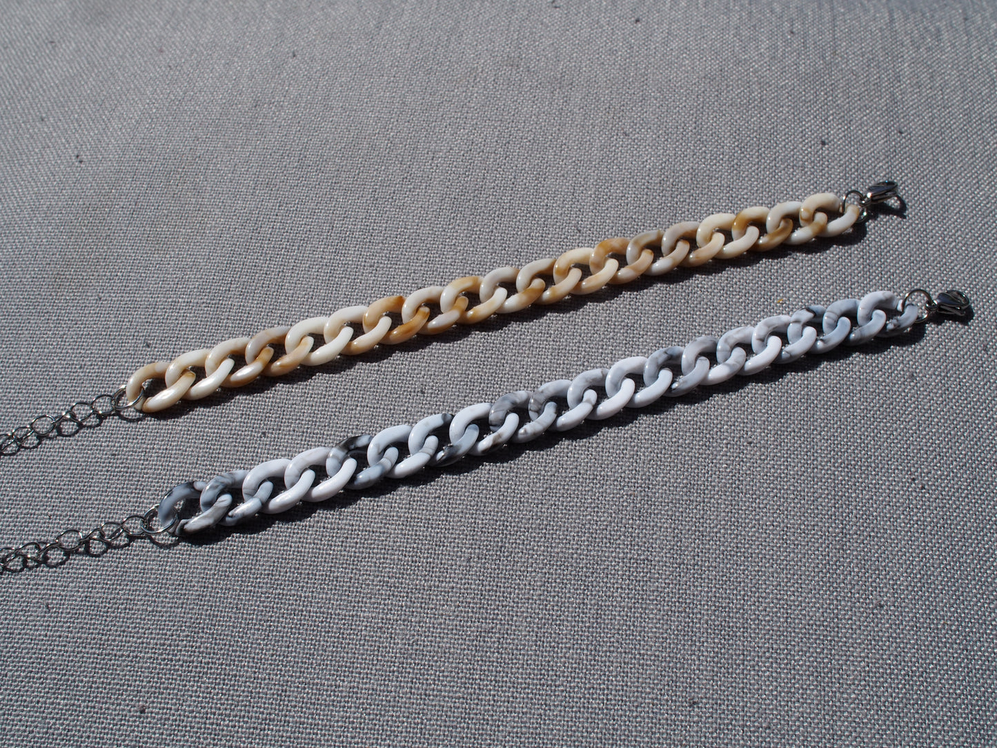 Marbré | Bracelet en acrylique